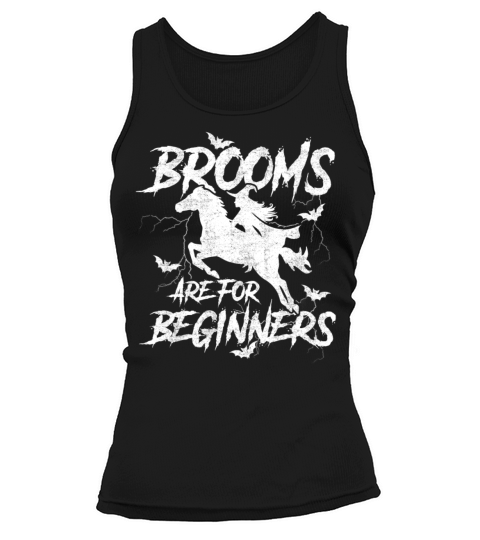 Halloween Witch Rider on Horse Women's Tank Top