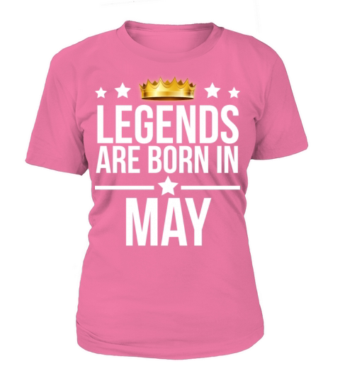 Cool Legends are born in May T-shirt Women's T-Shirt