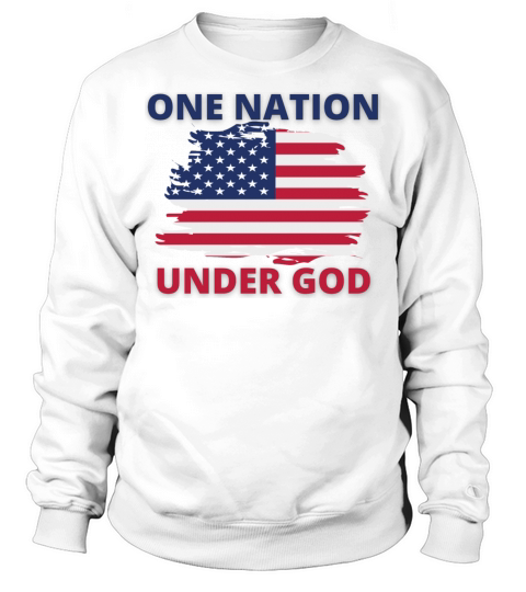 ONE NATION UNDER GOD Men's Sweatshirt