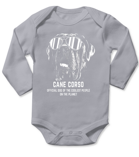 Cane Corso Dog of the Coolest Pup Lovers Long Sleeve Baby One-Piece