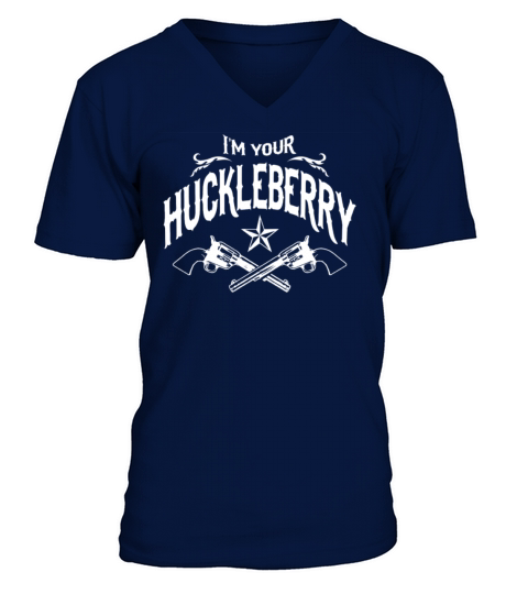 Im Your Huckleberry Men's V-Neck T-shirt