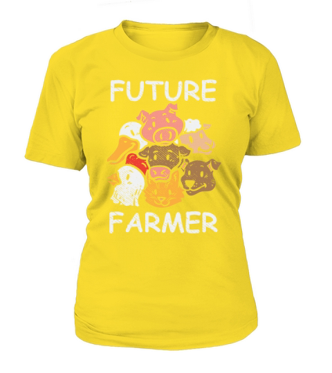 Future Farmer Farming Animal Agriculture Cattle So Women's T-Shirt