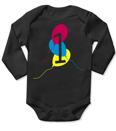 1st birthday Long Sleeve Baby One-Piece
