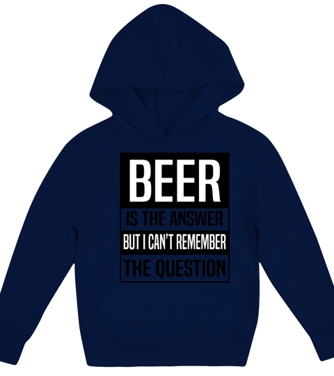 Beer Garden Drink Drinker Drunk Brewery Alcohol Kids Hoodie
