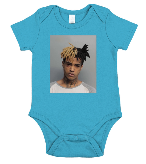 Tentacion Mugshot Short Sleeve Baby One-Piece