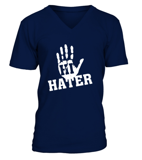 Hi Hater Bye Hater V-Neck T-shirt