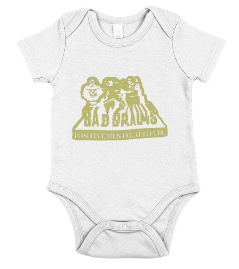 Positive Mental Attitude Bad Brains Short Sleeve Baby One-Piece