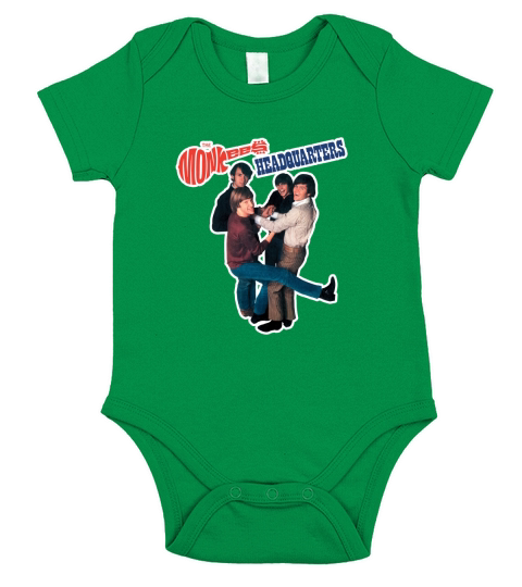 The Monkees Headquarters Rock Band Short Sleeve Baby One-Piece