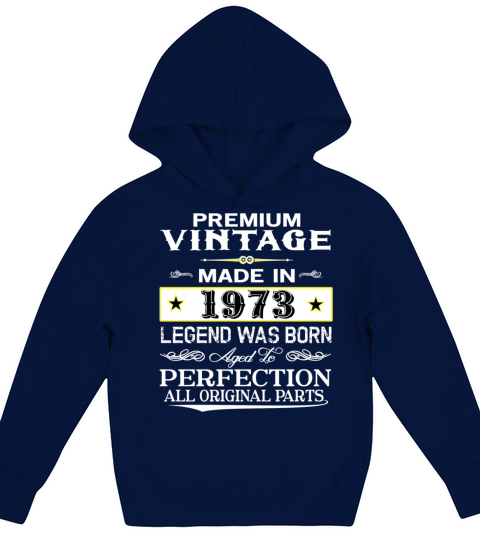 PREMIUM VINTAGE 1973 Kids Hoodie