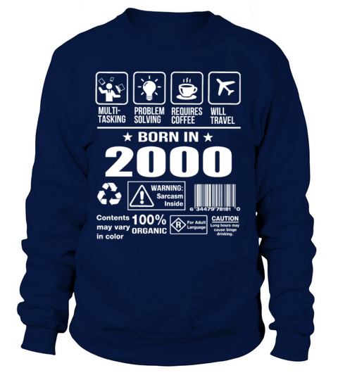 Born In 2000 Women's Sweatshirt