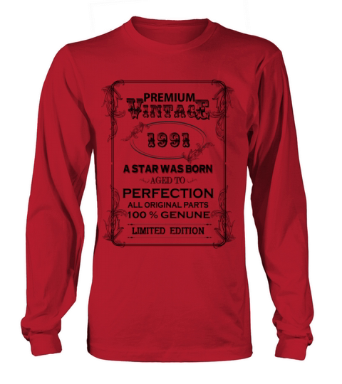 premium vintage 1991 Women's Long Sleeve