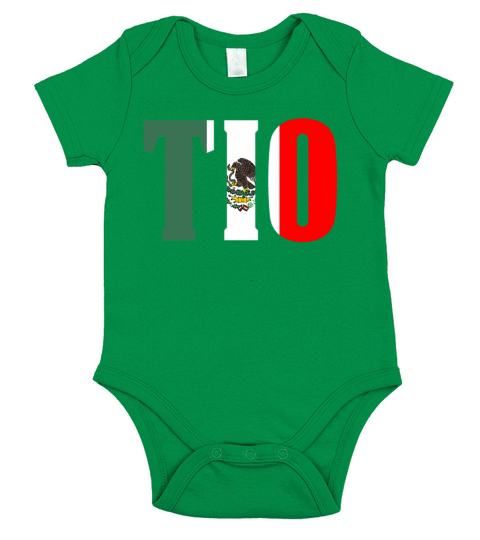 Cool Tio Gift Mexican Shirt Mexican Flag Shirt for Mexican Pride T-Shirt_1 Short Sleeve Baby One-Piece