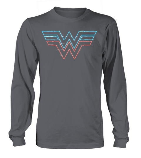 Wonder Woman 1984 Logo Neon Women's Long Sleeve