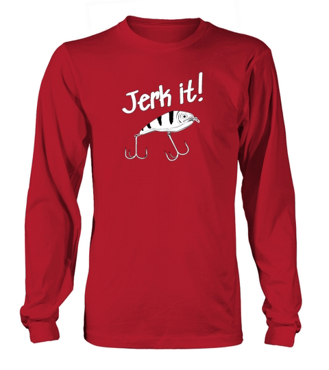 Jerkbait Junkie Fishing Perch Musky Streetfishing Women's Long Sleeve