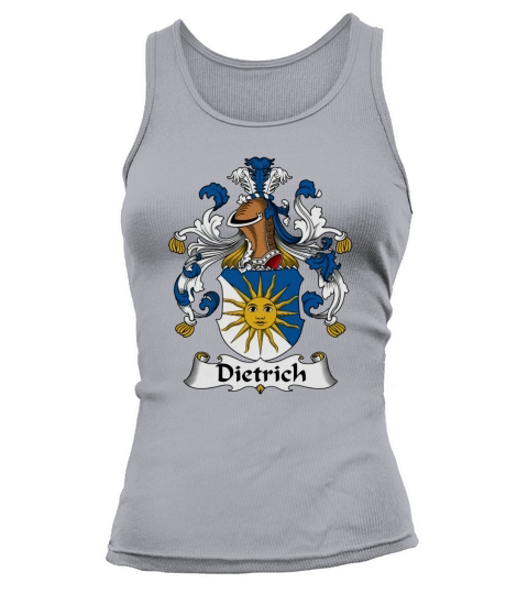 Dietrich Family Crest German Family Crests Tank top Woman