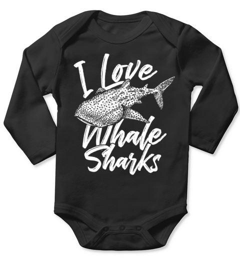 Whale Shark Long Sleeve Baby One-Piece
