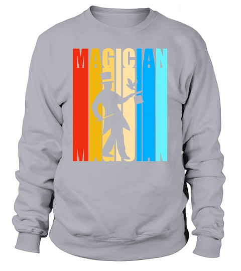 Colorful Text Magic Lovers Magician Women's Sweatshirt