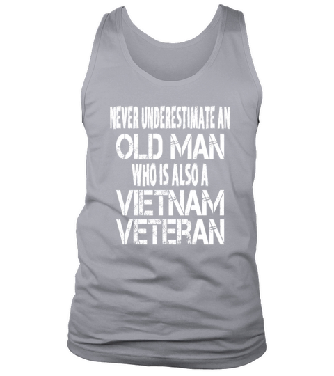 Vietnam Veteran Old Man Men's Tank Top
