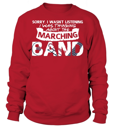 Marching Band Joke Saying Marchingband Musician Women's Sweatshirt