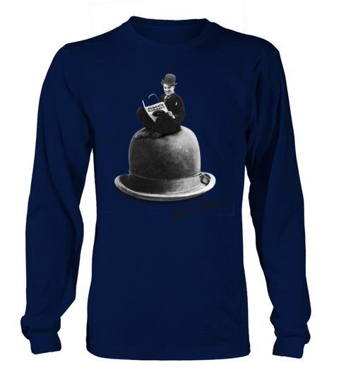 Little Tramp - Bowler Hat Men's Long Sleeve