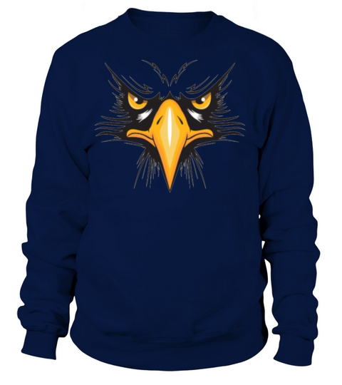Eagle face cartoon Women's Sweatshirt