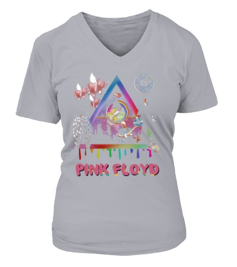 PINK FLOYD V-neck T-Shirt Woman