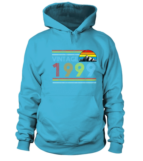 21st Birthday Vintage Born In 1999 Gift Women's Hoodie
