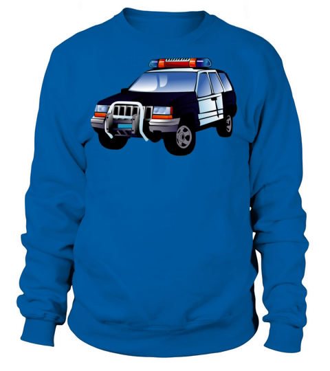 police car Women's Sweatshirt