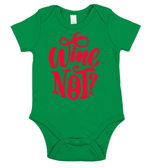 Wine Short Sleeve Baby One-Piece