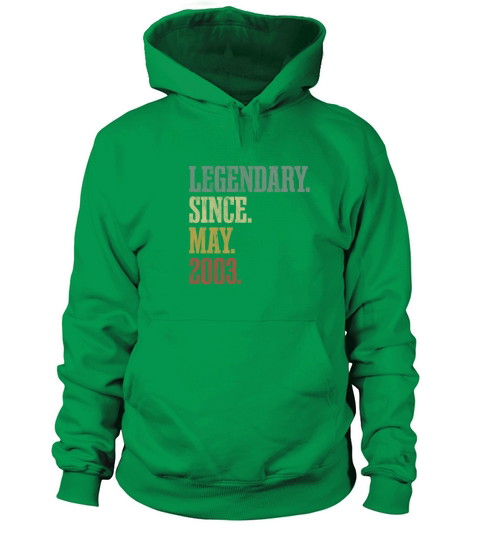 Legendary Since May 2003 Birthday Gift Idea Women's Hoodie