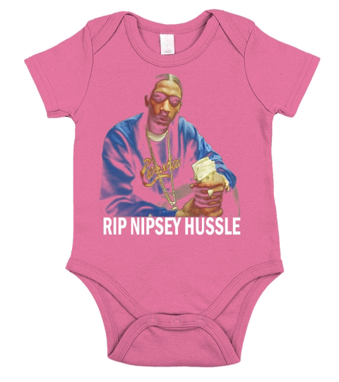 Reste au pouvoir Rip Nipsey Hussle Short Sleeve Baby One-Piece