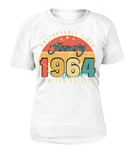 1964 January Retro Unstoppable Women's T-Shirt