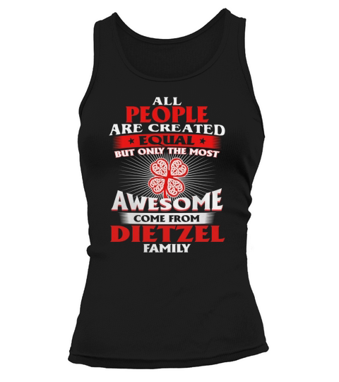 Its a Dietzel Thing You Wouldnt Understand - Name Custom T-Shirts Tank top Woman