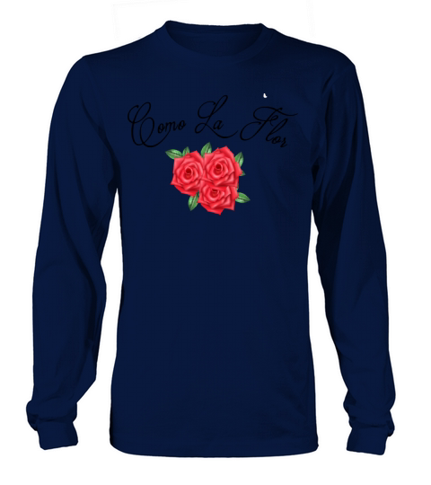 como la flor Selena Men's Long Sleeve