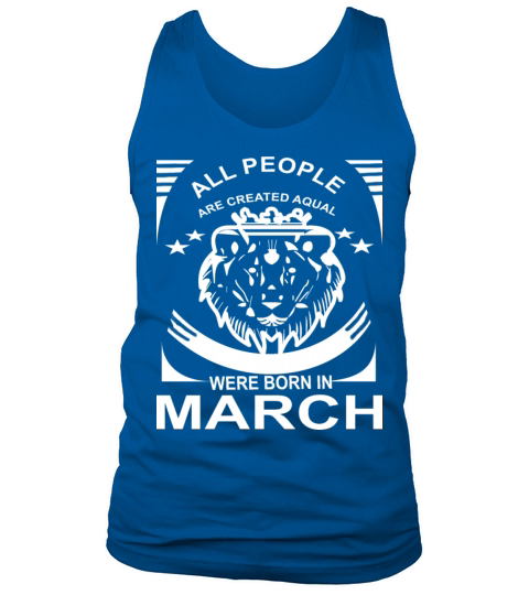 Born in March Men's Tank Top