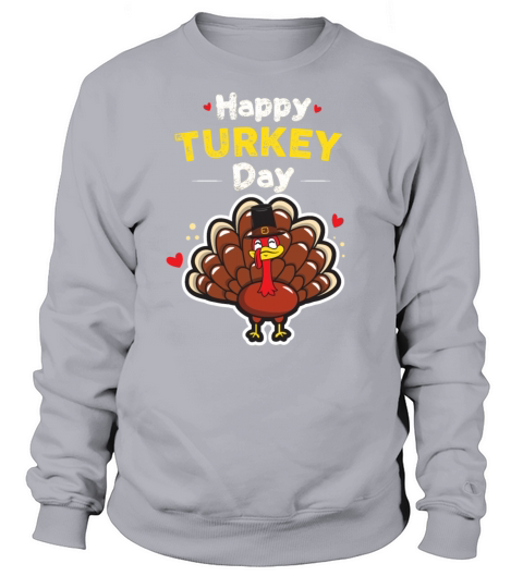 Happy Turkey Day Thanksgiving Women's Sweatshirt