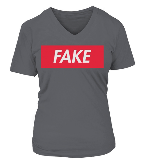 Fake supreme Women's V-Neck T-shirt