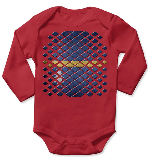 Nauru Long Sleeve Baby One-Piece