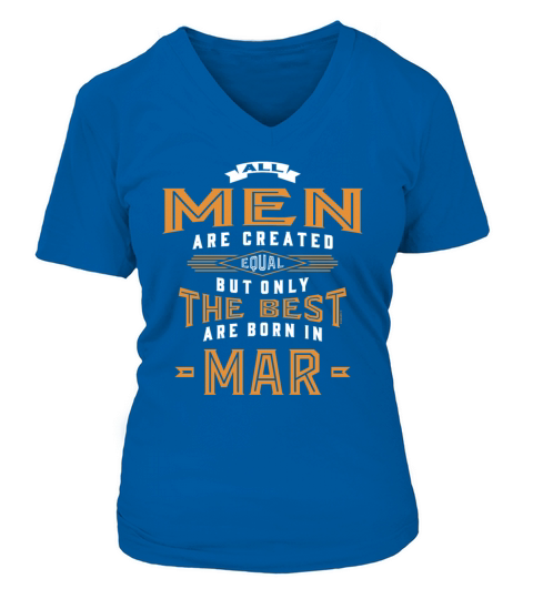 Born in March Women's V-Neck T-shirt