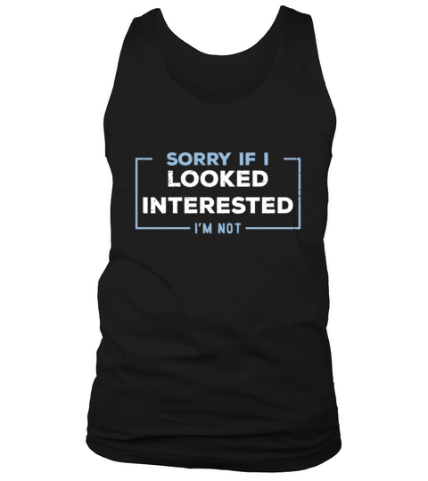 Looked interested Men's Tank Top