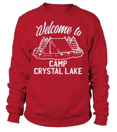 Welcome to Camp Crystal Lake Friday the 13th Jason Women's Sweatshirt