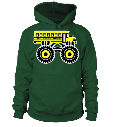 The Monsterous School Bus Women's Hoodie