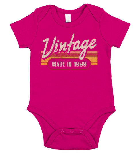 Vintage MADE IN 1999 Short Sleeve Baby One-Piece