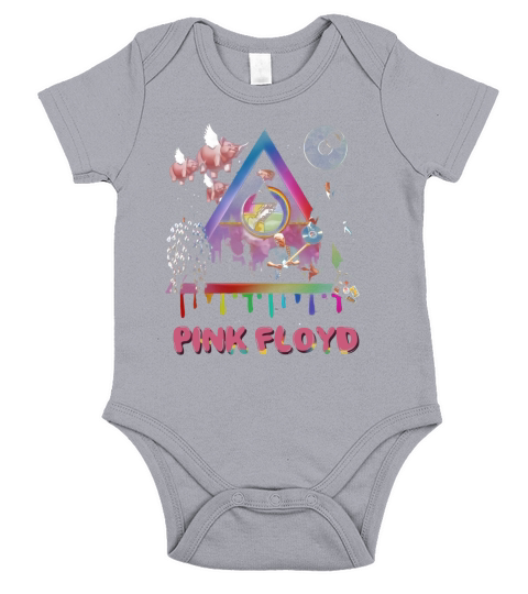 PINK FLOYD Short Sleeve Baby One-Piece