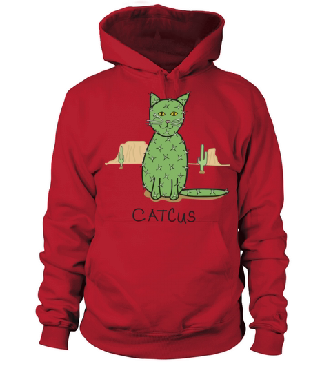 "Catcus" Cactus in Desert Women's Hoodie