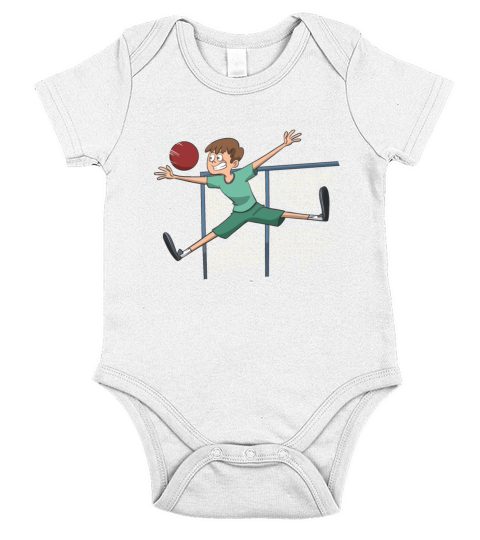 Handball Goalkeeper Keeper Short Sleeve Baby One-Piece