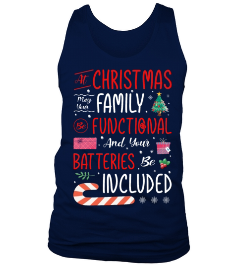 Christmas Cool Holiday Humor Funny Xmas Gift Men's Tank Top