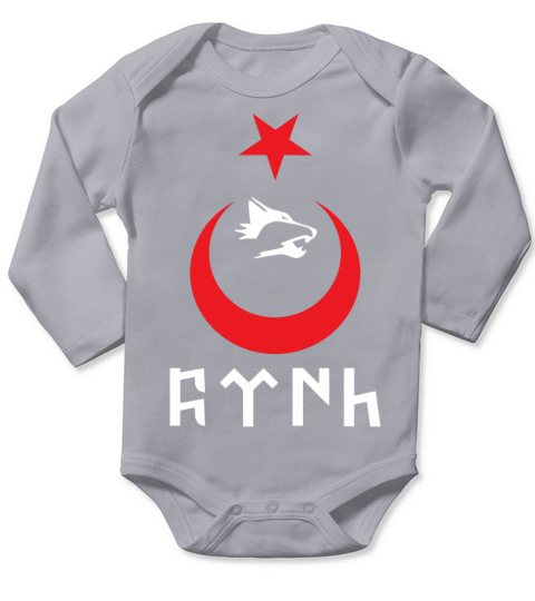 Turk Gokturk Long Sleeve Baby One-Piece