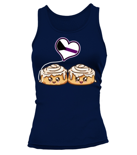 Cinnamon Roll Couple Demisexual Pride Women's Tank Top
