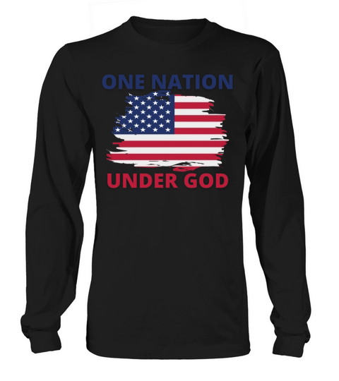 ONE NATION UNDER GOD Men's Long Sleeve